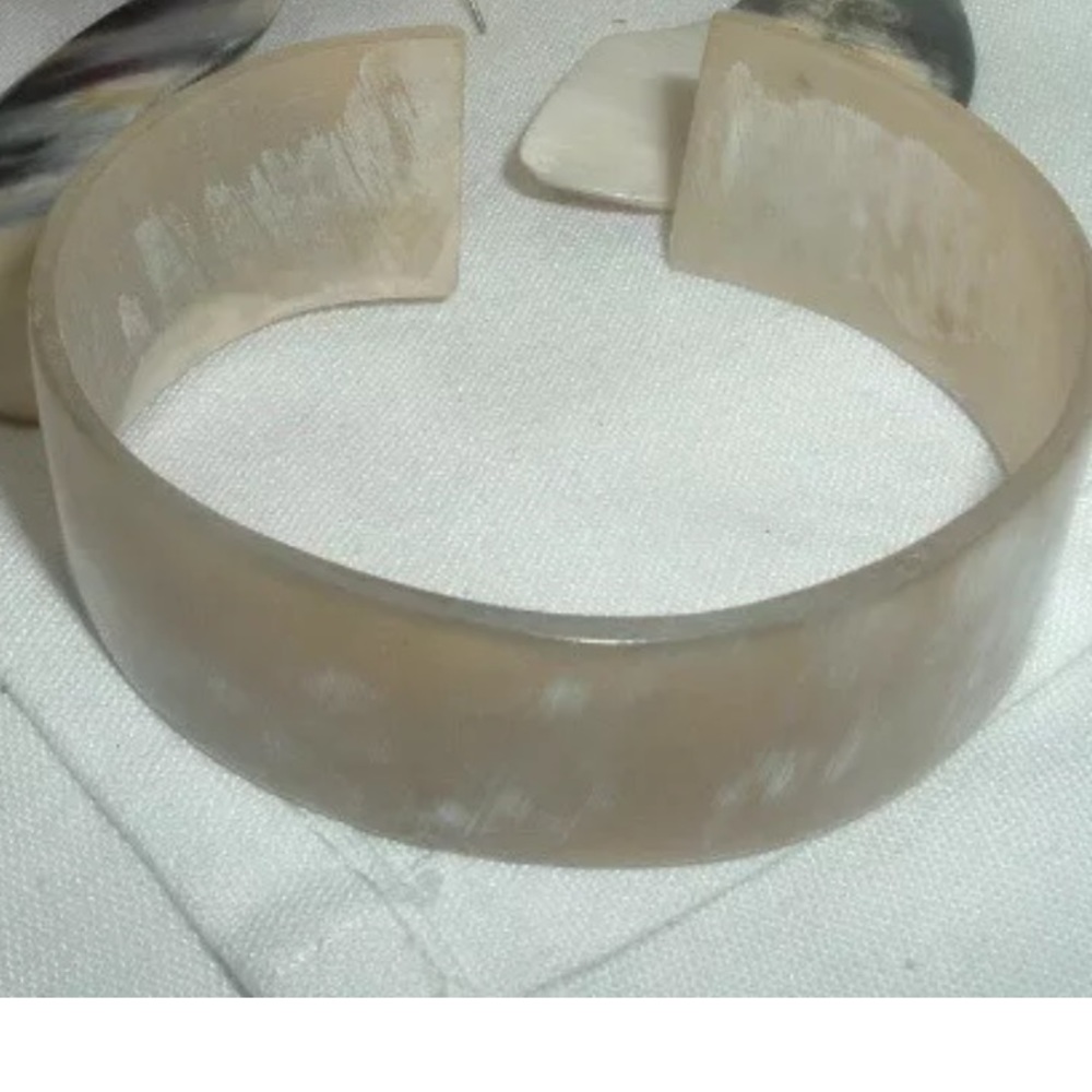Bone cuff bracelet